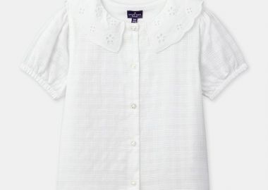 Παιδικό Πουκάμισο για Κορίτσια Atypical Shirt ΛΕΥΚΟ - SERGENT MAJOR - 