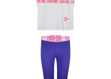 Παιδικό σετ 2 τεμάχια με τύπωμα για κορίτσι - ΜΩΒΕ 16-224272-0 - energiers - 