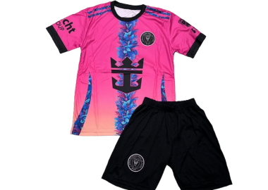 Παιδικό σετ ποδοσφαίρου Messi Inter Miami - GOLDEN GOAL - 