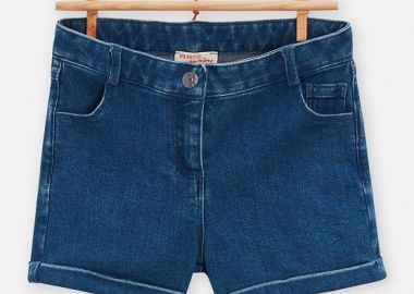 Παιδικό Σορτς για Κορίτσια Denim ΜΠΛΕ - DPAM - 
