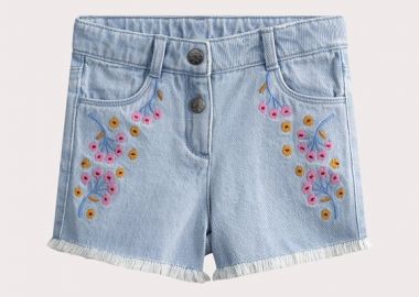 Παιδικό Σορτς για Κορίτσια Denim Spring ΜΠΛΕ - DPAM - 