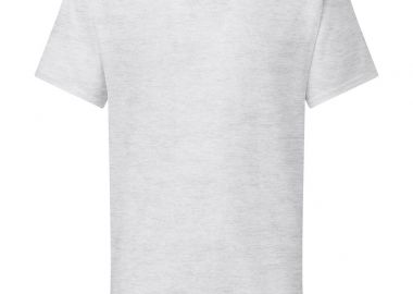Παιδικό T-Shirt 0613630 Fruit of the Loom Iconic 195 Ringspun Premium Heather Grey - Fruit of the Loom - 