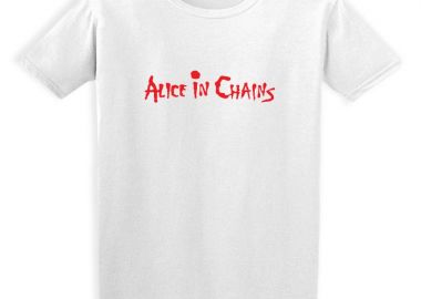 Παιδικό T-shirt Alice In Chains Logo Name Art Rock Avenue White - Rock Avenue - 