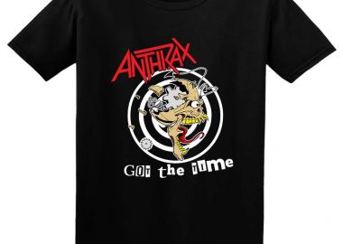 Παιδικό T-shirt Anthrax Got The Time Rock Avenue Black - Rock Avenue - 