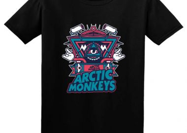 Παιδικό T-shirt Arctic Monkeys Art1 Rock Avenue Black - Rock Avenue - 