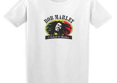 Παιδικό T-shirt Bob Marley Art1 Rock Avenue White - Rock Avenue - 