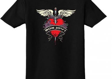 Παιδικό T-shirt Bon Jovi Rock Avenue Black - Rock Avenue - 