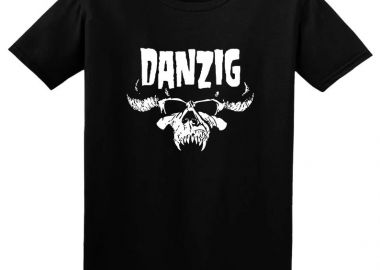 Παιδικό T-shirt Danzig Skull Rock Avenue Black - Rock Avenue - 