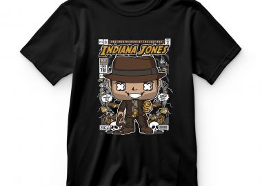 Παιδικό T-shirt Indiana Jones Pop Culture Black - Pop Culture - 