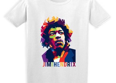 Παιδικό T-shirt J Hendrix Art1 Rock Avenue White - Rock Avenue - 