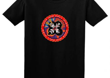 Παιδικό T-shirt Kiss Rock N Roll Rock Avenue Black - Rock Avenue - 