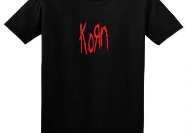 Παιδικό T-shirt Korn Band Logo Rock Avenue Black - Rock Avenue - 