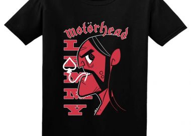 Παιδικό T-shirt Lemmy Face Art Motorhead Rock Avenue Black - Rock Avenue - 