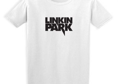 Παιδικό T-shirt Linkin Park Logo Name Art1 Rock Avenue White - Rock Avenue - 