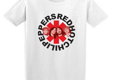 Παιδικό T-shirt Rhcp Art2 Rock Avenue White - Rock Avenue - 