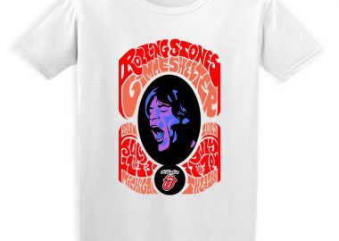 Παιδικό T-shirt Rolling Stone Rock N Roll Rock Avenue White - Rock Avenue - 