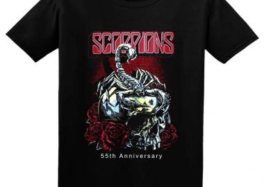 Παιδικό T-shirt Scorpions 2 Rock Avenue Black - Rock Avenue - 