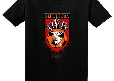 Παιδικό T-shirt Sepultura 1984 Rock Avenue Black - Rock Avenue - 