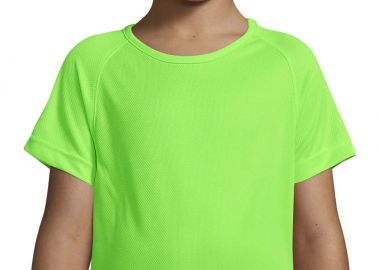 Παιδικό T-Shirt Sporty Kids 01166 SOL'S Neon Orange 286 Neon Green - SOLS - 