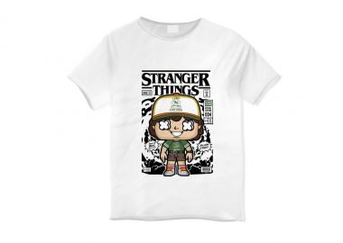 Παιδικό T-shirt Stranger Things Dustin Pop Culture White - Pop Culture - 