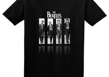 Παιδικό T-shirt The Beatles 2 Rock Avenue Black - Rock Avenue - 