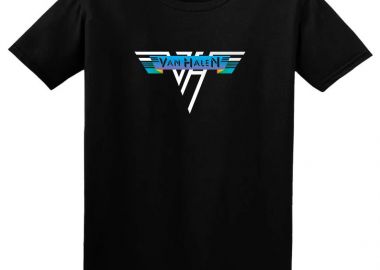 Παιδικό T-shirt Van Halen One Logo Art Rock Avenue Black - Rock Avenue - 