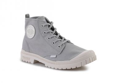 Palladium Γυναικεία Μποτάκια Γκρι 76838-073-M - Palladium - 