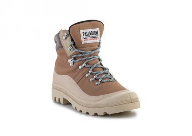 Palladium Γυναικεία Μποτάκια Καφέ 98840-254-M - Palladium - 