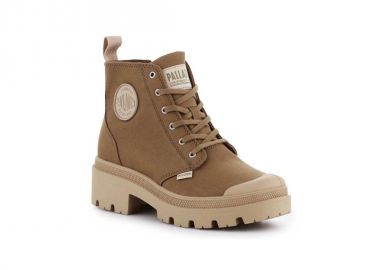 Palladium Pallabase Twill Γυναικεία Αρβυλάκια Πράσινα 96907-204-M - Palladium - 