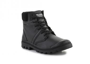 Palladium Pallabrousse Μαύρα Ανδρικά Μποτάκια 77982-001-M - Palladium - 