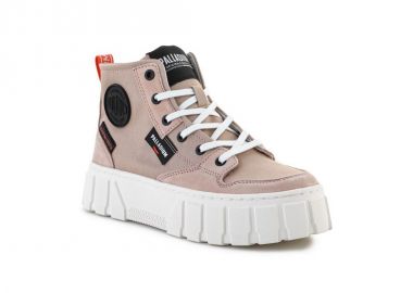 Palladium Pallatower Γυναικεία Flatforms Μποτάκια Μπεζ 98573-662-M - Palladium - 