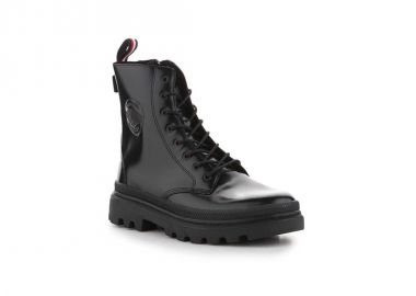 Palladium Pallatrooper Off Δερμάτινα Μαύρα Ανδρικά Αρβυλάκια 77204-010-M - Palladium - 