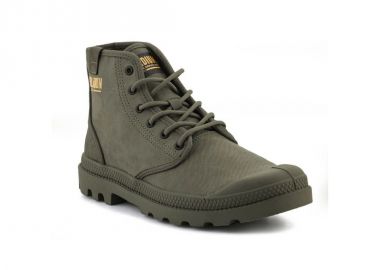 Palladium PAMPA HI COATED U shoes 74375377M Dusky Green - Palladium - 