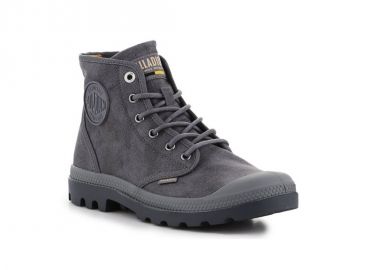 Palladium Pampa Hi Γκρι Ανδρικά Μποτάκια 77222-068-M - Palladium - 