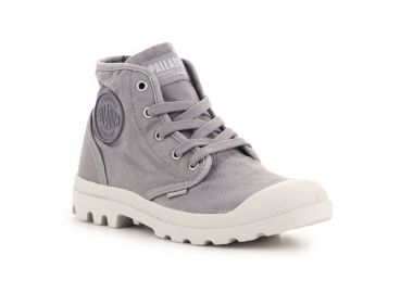 Palladium Pampa Hi Γυναικεία Μποτάκια Γκρι 92352-071-M - Palladium - 
