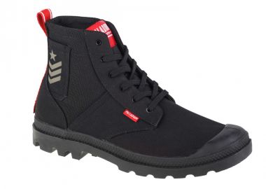 Palladium Pampa Hi Μαύρα Ανδρικά Μποτάκια 78583-008-M - Palladium - 