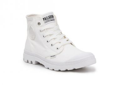 Palladium Pampa Hi Mono Λευκά Ανδρικά Αρβυλάκια 73089-116 - Palladium - 