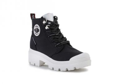 Palladium Pampa Mono Γυναικεία Μποτάκια Ροζ 77321-613-M - Palladium - 