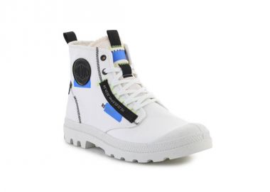 Palladium Pampa Μποτάκια Λευκά 98573-116-M - Palladium - 