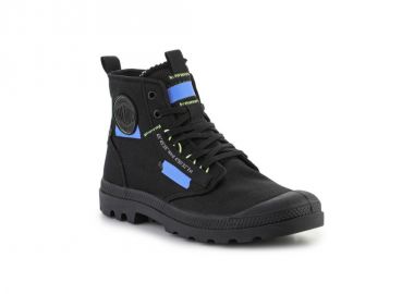 Palladium Pampa Μποτάκια Μαύρα 77220-005-M - Palladium - 