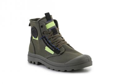 Palladium Pampa Μποτάκια Πράσινα 77220-309-M - Palladium - 