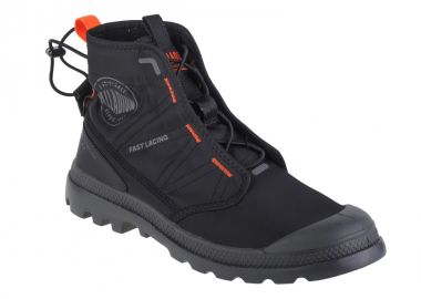 Palladium Pampa Travel Lite 77039-008-M Γυναικεία Ορειβατικά Μποτάκια Μαύρα - Palladium - 