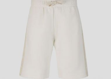 PALM ANGELS Ανδρικό Logo Tape Sweatshorts - PALM ANGELS - 