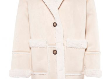 Παλτό 24 Colours Με Γούνινες Λεπτομέρειες 90477-BEIGE Γυναικείο - 24 Colours - 