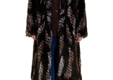 Παλτό Ale Εμπριμέ Από Συνθετική Γούνα 8921858-MULTICOLOR Γυναικείο - Ale - 