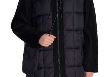 Παλτό Ale Ημίπαλτο Με Κουκούλα & Τσαντάκι 8921726-BLACK Γυναικείο - Ale - 