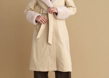 Παλτό με γούνινες λεπτομέρειες - 5206179031158 -  - 