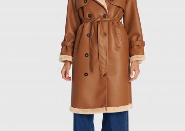 Παλτό με γούνινη επένδυση - 5206634971043 -  - 