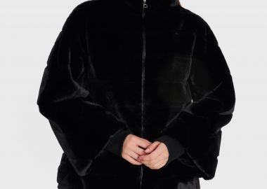 Παλτό με όψη γούνας - 5206634989154 -  - 