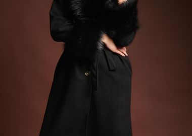 Παλτό Με Συνθετική Γούνα & Ζώνη -  - 